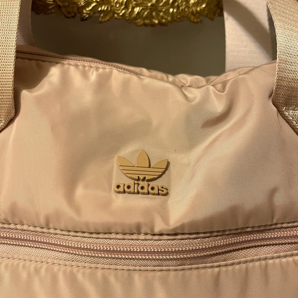 adidas Originals Puffer Shopper Tote bag in great condition.Peach color - Picture 4 of 16
